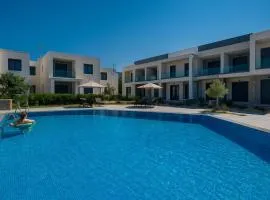 Luxury Olea Valley Apartment - Nikiti Poolside Gem