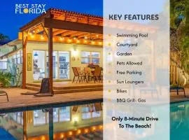 Stylish Pool Home Near Beach Family-friendly Fun