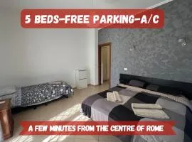 Free parking - 5 min from bus stop - excellent apartament