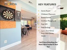 Spacious Orlando Stay Free Wifi Game Room
