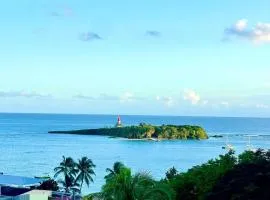 Beau studio- vue mer- Plage à pied