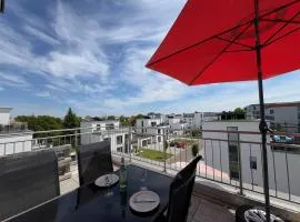 Modernes Serviced Apartment - FeWo Penthouse View