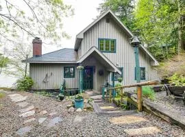 Lakefront Adirondacks Home Lake George Oasis!