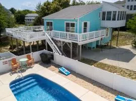 Pool with FREE HEAT Hot Tub Short Walk to Beach
