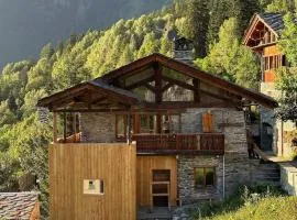 Chalet authentique avec jacuzzi proche de Val d'Isère