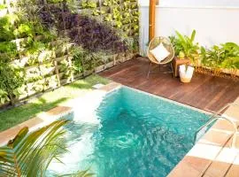 Casa Vivonge - Refugio de Luxo com Piscina, Cobertura e Jacuzzi Aquecida - Pipa
