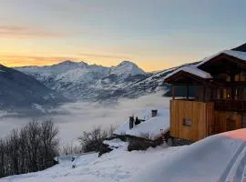 Chalet authentique avec jacuzzi proche de Val d'Isère