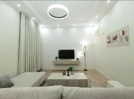 غرفه وصاله بطابع انيق وهادئ