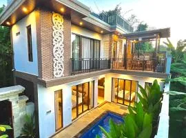Yasana Jineng Villa 2 Modern 3 BR Villa with Balcony, Rooftop & New Ameneties