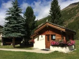Chalet in Saas Valley with Mountain Views