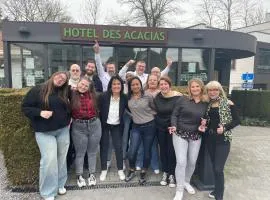 Logis Hôtel Restaurant Des Acacias Lille Neuville en Ferrain