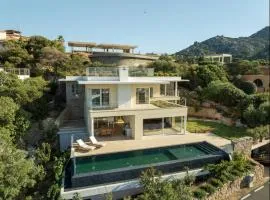 Villa Dea overlooking the harbor of Porto Cervo
