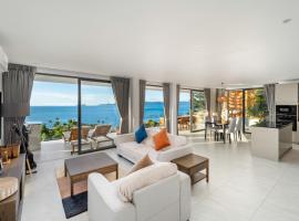 Reve Samui Luxe Seafront Residence with Panoramic Views, hotel en Ban Bang Po