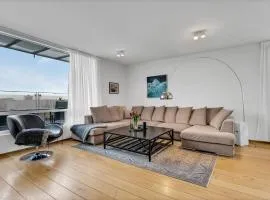 Rooftop Balcony -AMZ view - LRG 2 BR -Free Parking