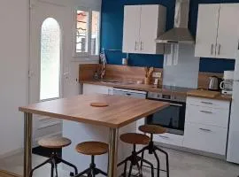 Maison de plein pied avec jardin