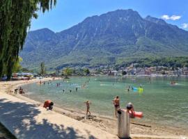 Appartement entier 85m2, 2 chambres, 2 salles de bain, salon, cuisine entièrement équipée, au Bouveret, hotel v destinaci Port-Valais