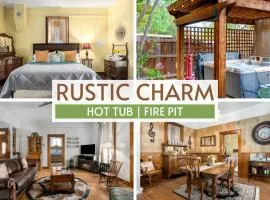 Pet-Friendly, Hot Tub, Fire Pit, King Beds - Walk to Main St!
