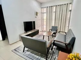 Casa Damai Kuantan - near Taman Tas, SEMSAS, UMP,Airport, Uia, Matrik Gambang, Menara 188, 4bilik-3AC 1kipas, Ruang Tamu kipas