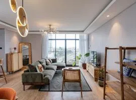 Volaire Luxury 2-Bedroom, Rooftop Swimming Pool, Gym, Workspace - Wonderiss Homes Westlands Living