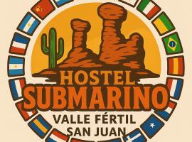 Hostel El Submarino, hotel in San Agustín de Valle Fértil