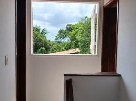 Boipeba Apartamento TERRA com varanda e cozinha ao ar livre, Landhaus in Cairu