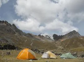 Huayhuash Trekking from Cuartelhuain to Llamac price for 8 days trek