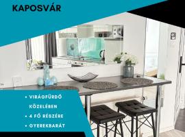 &Aacute;TRIUM Apartman Kaposv&aacute;r, acomoda&ccedil;&atilde;o com onsen em Kaposv&aacute;r