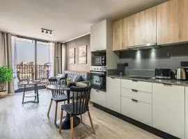 Depto con balcon a pasos de Metro Santa Ana, Gym, Terraza y Parrilla CENTRO CIVICO - Compañia