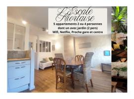 L'escale Niortaise - Centre-ville - 10mn Gare - WIFI - Netflix, allotjament amb cuina a Niort