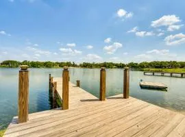 Artsy Bungalow on St Anne Lake Pool, Dock and Deck