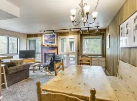 Walk to Sun Valley Village Condo with Deck!