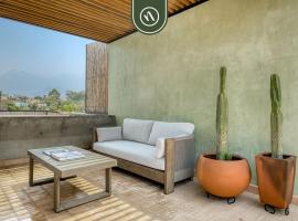 Luxury 1 BR Condo in Downtown - AC - Peaceful, condo in Oaxaca