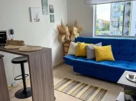 Modern loft with parking, pool and view!