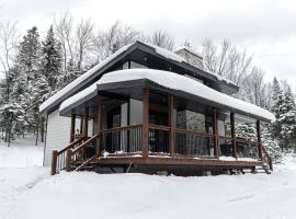 Chalet Zénitude En Forêt - Spa et Moments Précieux, hotel a Saint-Damien