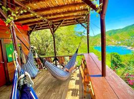 Tamarindo Beach hostel, hotel v destinaci Taganga