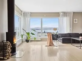 New and modern family home with a view