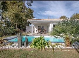 Villa Madeleine - Piscine et Jacuzzi, ξενοδοχείο σε Gujan-Mestras