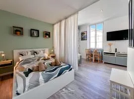Studio vue sur les Halles de Toulon 2 Couchages