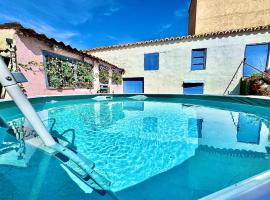 Casa Rural al Sol De Las Ruinas- piscina privada, hotel com piscina em Belchite