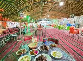 خيمة غروب الشمس