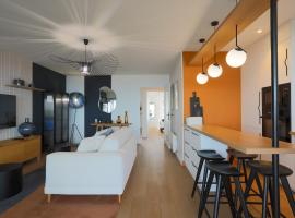 Superbe appartement haut de gamme 4 personnes en Front de mer, hôtel à Plérin