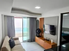 Vista Mar Bessa, 100m da orla, 1 dorm. e garagem