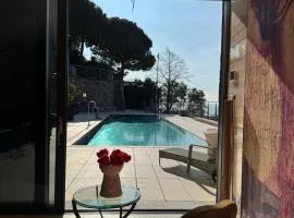 Villalino Tre Palme, Pool, 2 Schlafzimmer, 2 Bäder, Pool, Terrasse, Outdoor Fitness