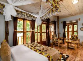 Chimpanzee Forest Lodge, hotel v destinaci Isunga