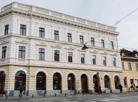 Casa Petra, camera con cucina a Sibiu