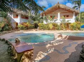 Bungalow Las Palmeras con piscina en Las Galeras