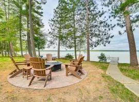 Higgins Lake House with Swimming Dock!
