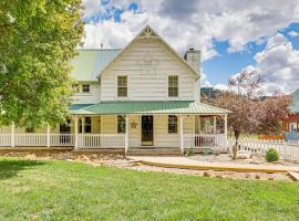 Historic McBride House in Garden Valley Mtns!, hotel in Crouch