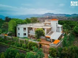 StayVista at Seraphim Peak with Pool & Views