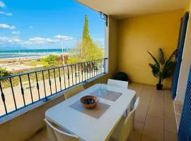 Appartement lumineux avec terrasse vue mer